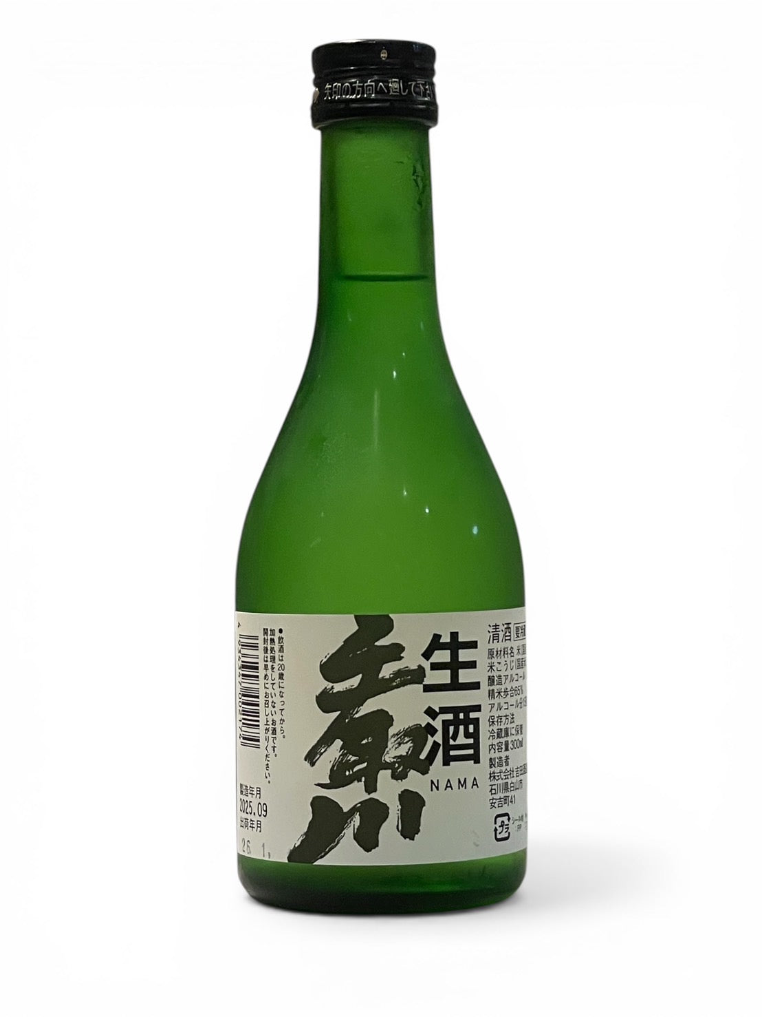 手取川　本醸造　生酒　300ml